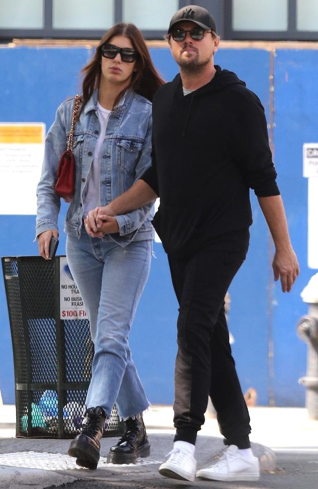 Dicaprio split from Camila Morrone in August. Picture: BrosNYC/Backgrid