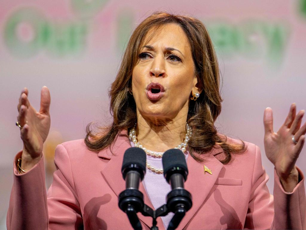 Joe Biden has endorsed Kamala Harris but her future is not certain. Picture: Getty Images