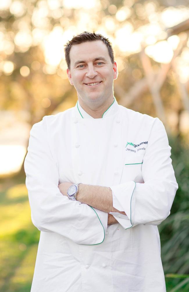 Chef Jeremy Steele, regional executive chef for Asia Pacific at Gate Gourmet. Picture: Supplied