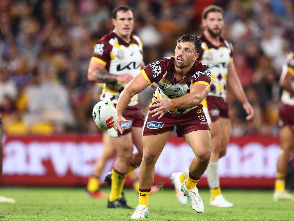 Tyson Smoothy has not been able to crack into the NRL team in 2025. Picture: Getty Images