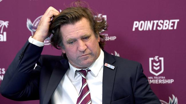 Former Manly Sea Eagles coach Des Hasler.