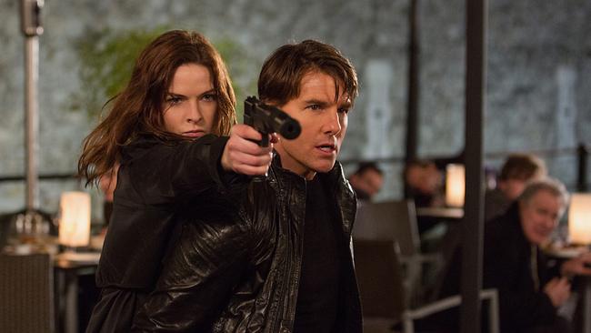 Tom Cruise in the last Mission: Impossible installment.