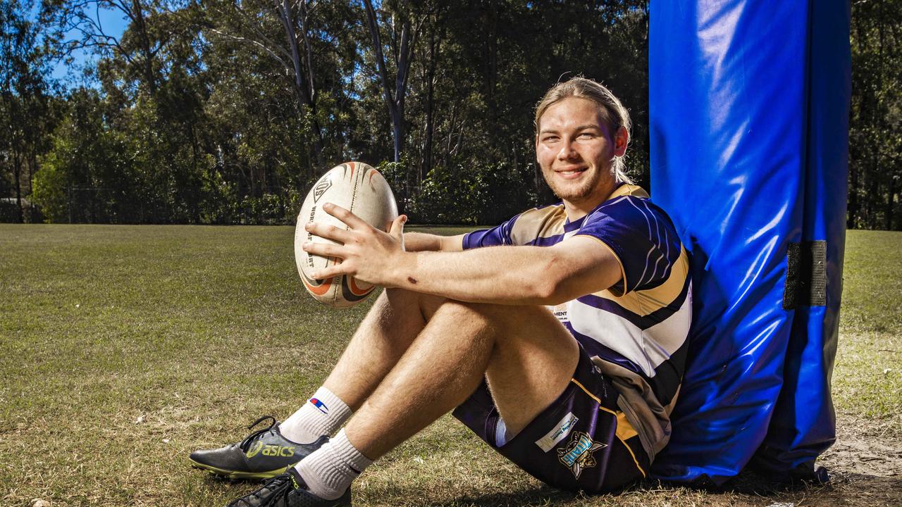 Coombabah SHS rugby league player Jay Blazek. Picture: NIGEL HALLETT