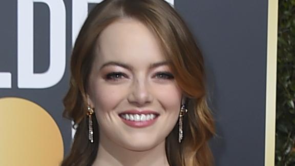 Emma Stone arrives at the 76th annual Golden Globe Awards at the Beverly Hilton Hotel on Sunday, Jan. 6, 2019, in Beverly Hills, Calif. (Photo by Jordan Strauss/Invision/AP)