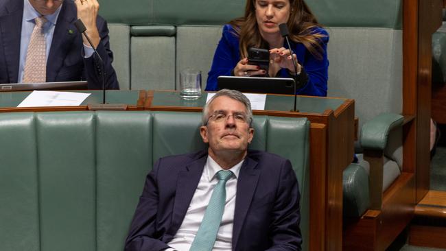 Attorney-General Mark Dreyfus in question time in the House of Representatives. Picture: NCA NewsWire / Gary Ramage