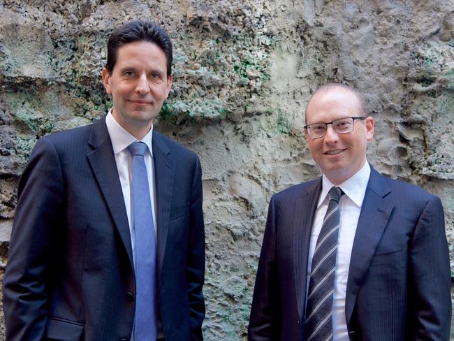 L1 Capital founders and co-chief investment officers Mark Landau (left) and Rafi Lamm