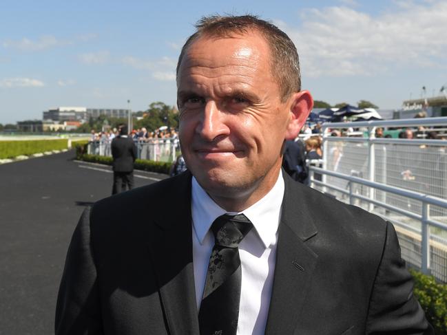 Trainer Chris Waller has been touched by the impact racing’s greatest mare has had on Nini. Picture: AAP/Simon Bullard