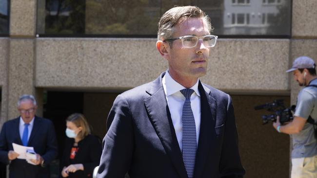 Premier Dominic Perrottet has scrapped mandatory mask-wearing in NSW. Picture: Getty Images