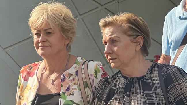 PERTH, AUSTRALIA. NewsWire Photos. 24 FEBRUARY 2025. Bozena Knapinski leaves the WA Supreme Court after a jury found her not guilty of trying to poison her ex-husband. (She is in the black pants and plaid shirt). Picture: Emma Kirk / NewsWire,