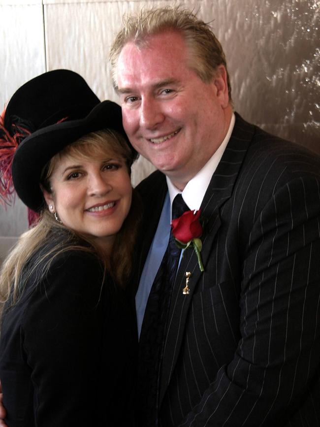 Stevie Nicks and Andrew McManus in 2005.