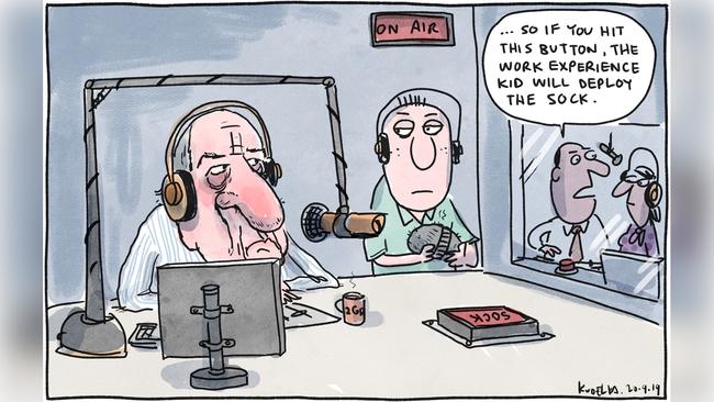 Jon Kudelka Letters Cartoon for 20-08-2019.Version: Letters Cartoon  (1280x720 - Aspect ratio preserved, Canvas added)COPYRIGHT: The Australian's artists each have different copyright agreements in place regarding re-use of their work in other publications.Please seek advice from the artists themselves or the Managing Editor of The Australian regarding re-use.