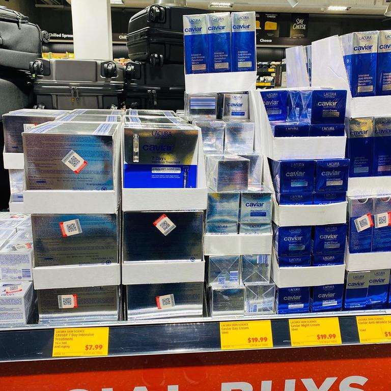 This range usually causes chaos among shoppers but was fully stocked over the weekend. Picture: Instagram / Mouths of Mums