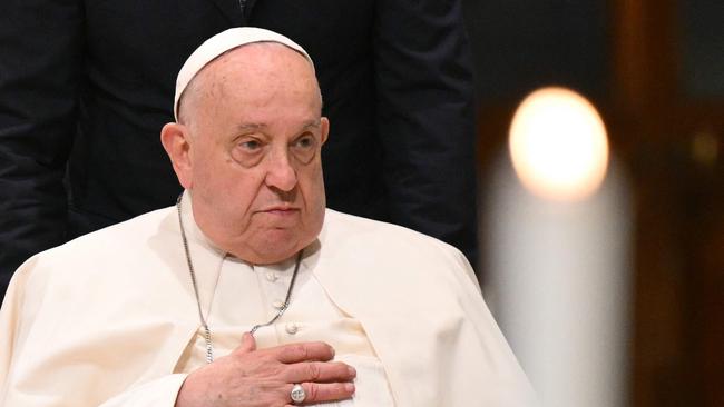 Pope Francis is stable but remains seriously ill. Picture: AFP