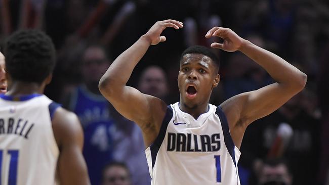 Mavericks rookie Dennis Smith Jr. was listed in the documents.