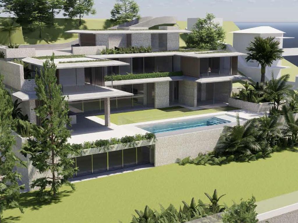 The sprawling estate will be one of the finest on the northern beaches.