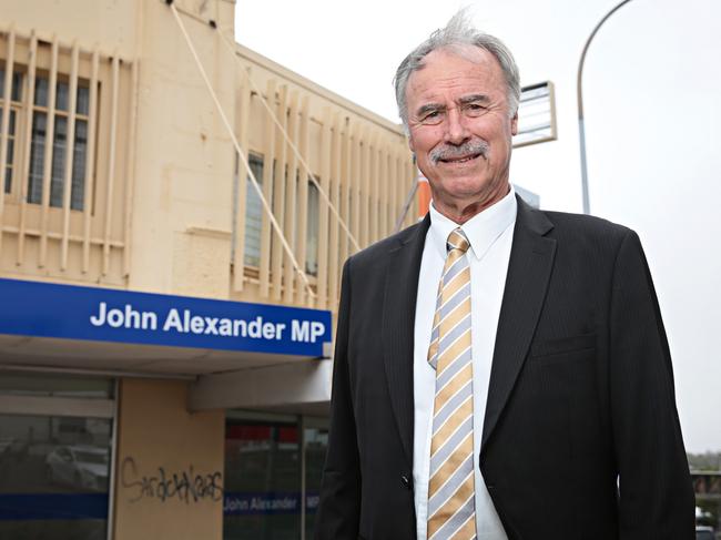 Liberal MP John Alexander. Picture: Adam Yip