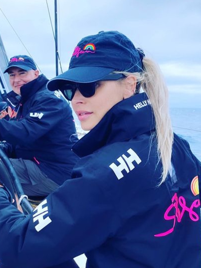 She was determined to race in the Sydney to Hobart with her dad. Picture: Instagram