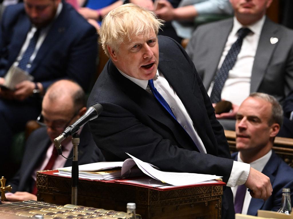 Boris Johnson’s tenure as British PM is over. Picture: AFP