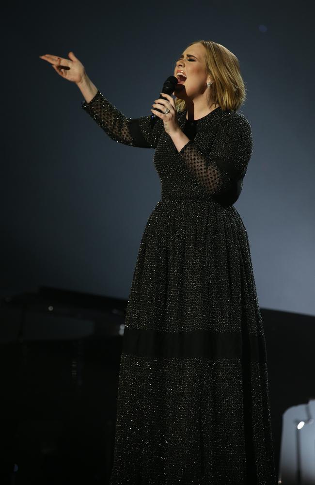 Performing on The X Factor UK in December, 2015.