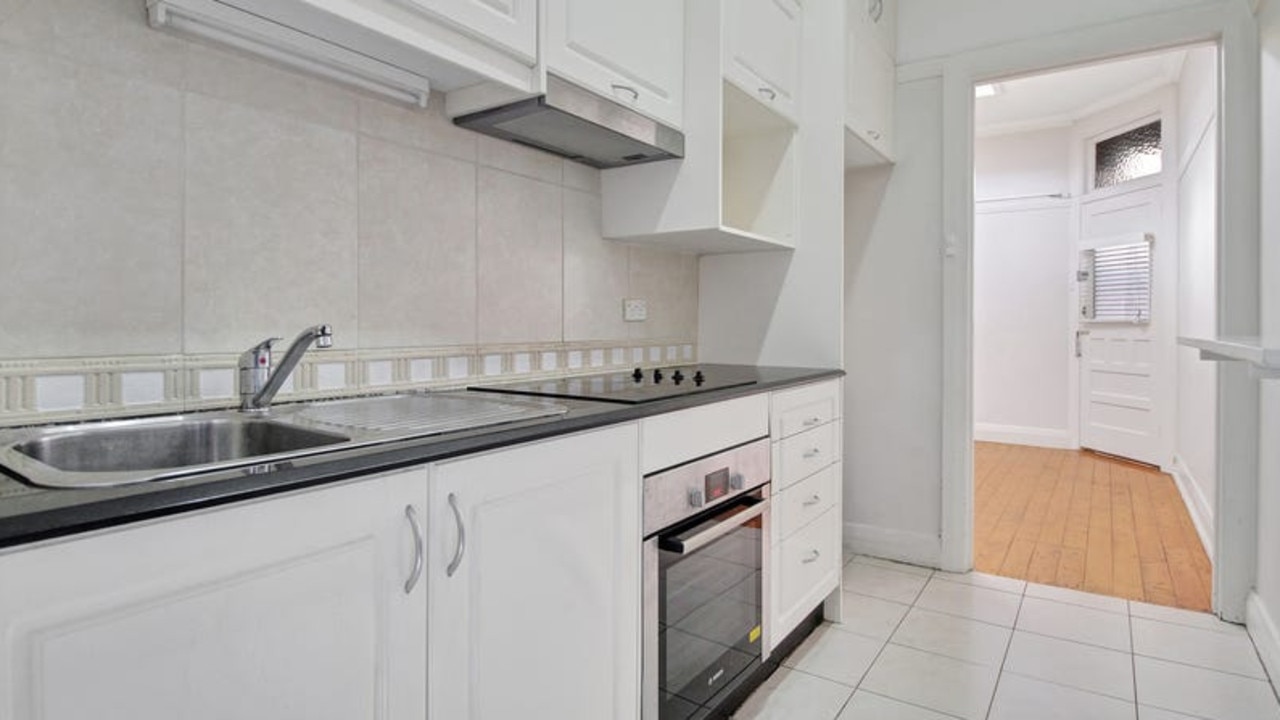 The interior of an apartment at Darlinghurst owned by the wife of Senator David Shoebridge. Picture: Realestate.com.au