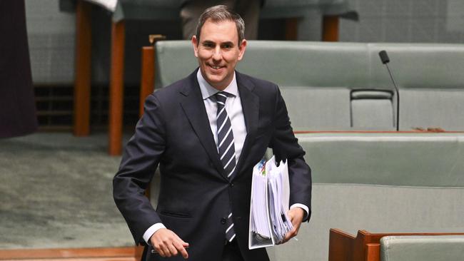 Jim Chalmers during Question Time at Parliament House in Canberra. Picture: Martin Ollman/NewsWire