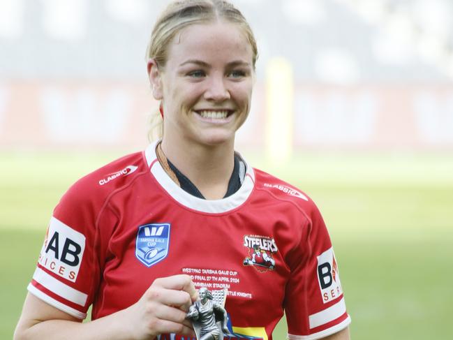 Tarsha Gale Cup player of the season, Kasey Reh Picture: Warren Gannon Photography