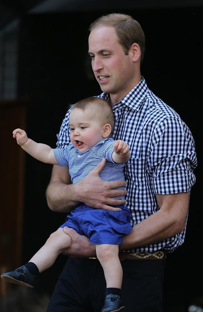 I love Australia ... Prince George proved the star royal during the tour. Picture: Kate Geraghty/Fairfax Media