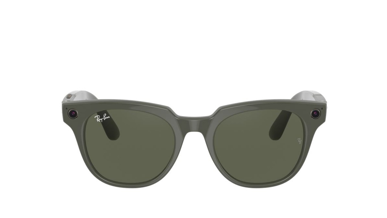 A close-up look at Ray-Ban Stories.