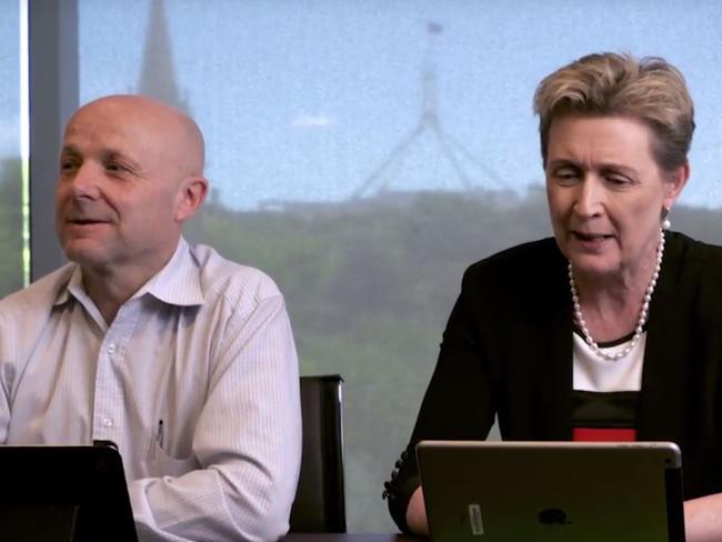 Definitely not reading her script off her iPad.