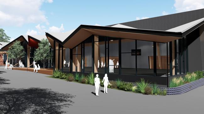 Artist image of the new Victoria Pavilion. Picture: Supplied