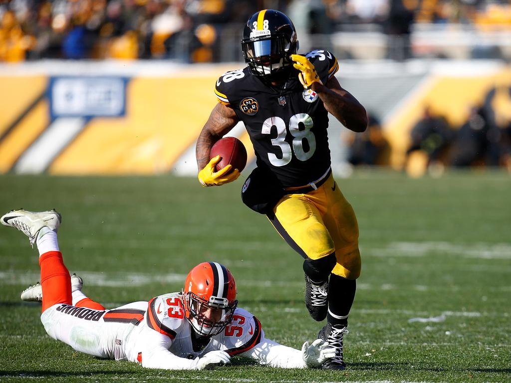 Stevan Ridley was the wrong man to challenge to a race. (Photo by Justin K. Aller/Getty Images)