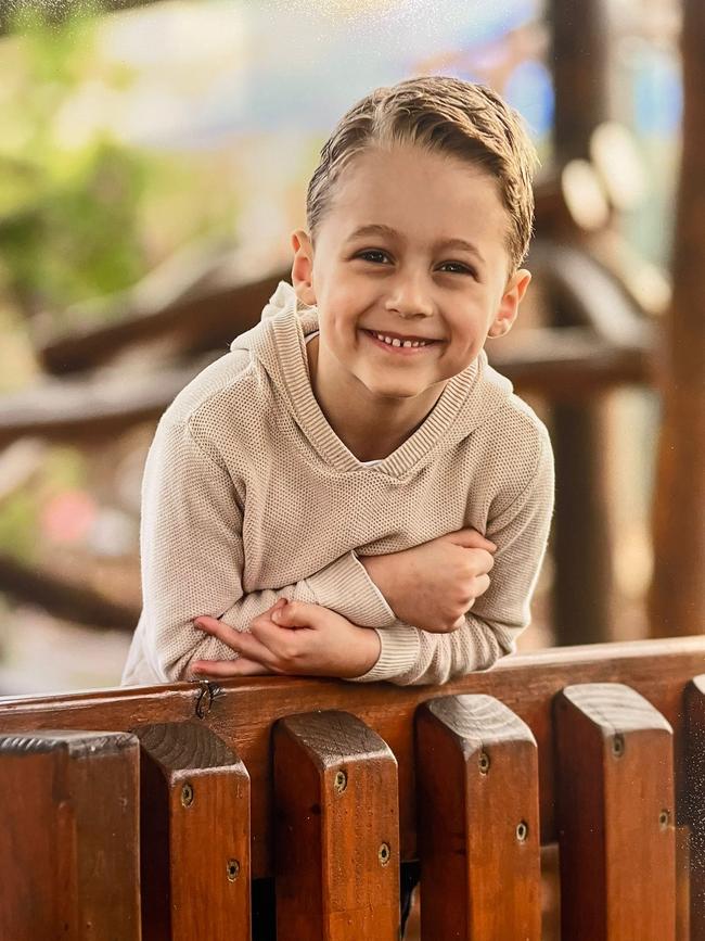 Peter Livaditis, aged 5. Picture: Supplied