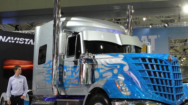 The Brisbane Truck Show at the convention centre attacted 36,000 people this year.