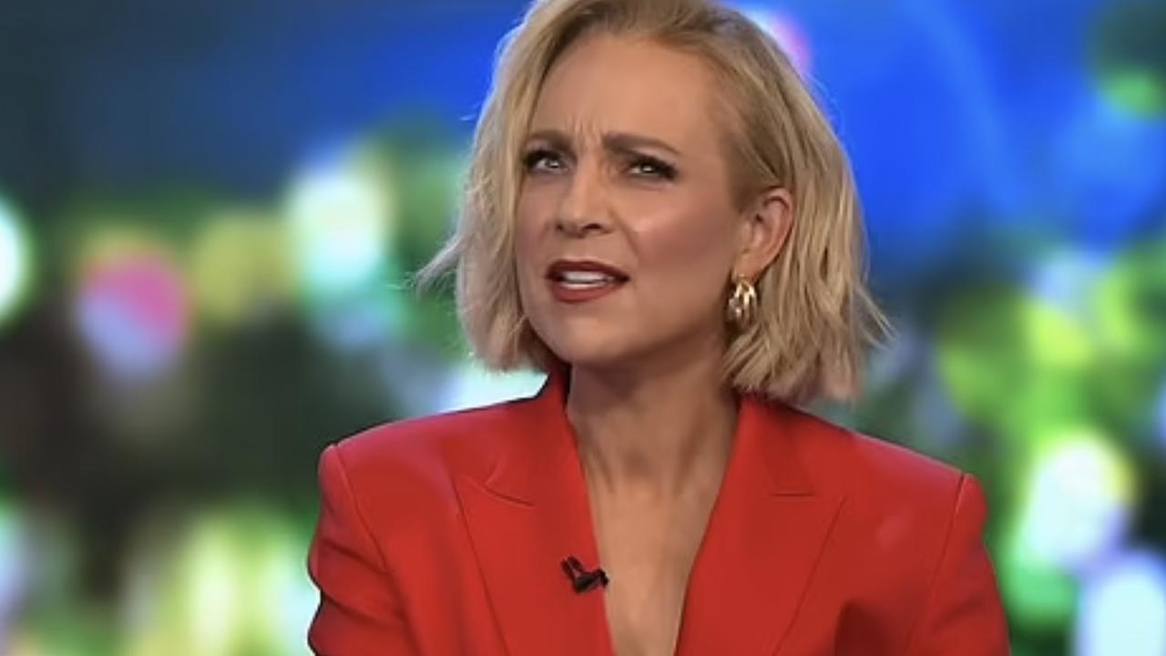 Oops. Carrie Bickmore in big breast' gaffe