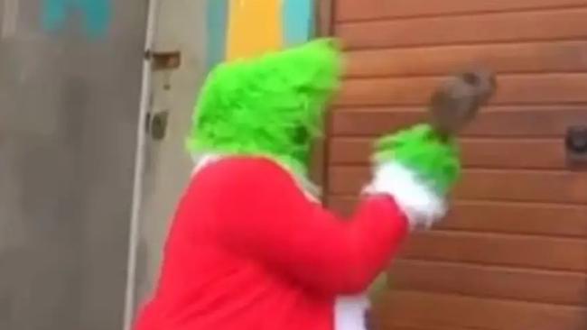 Grinch steals Christmas for drug traffickers