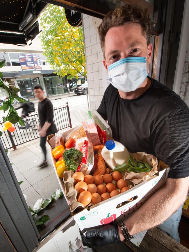 Chapel St hotspot Lucky Penny Grocery Store is delivering immunity boxes. Picture: Tony Gough