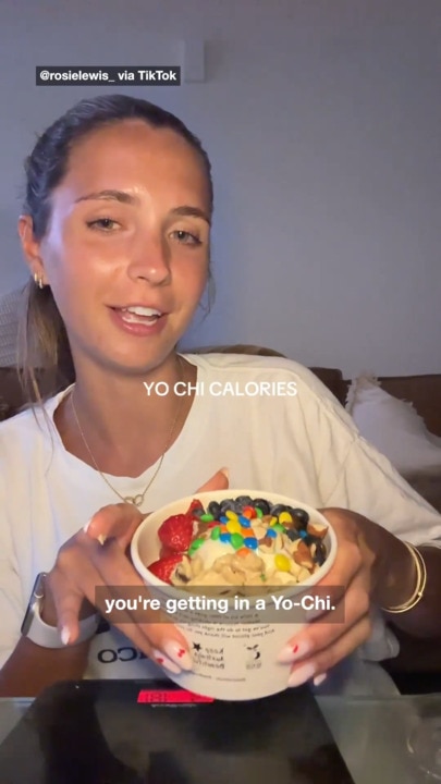 Woman reveals how many calories in a standard YoChi