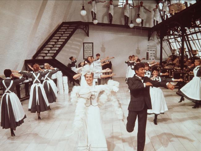 Dick Van Dyke and Sally Ann Howes starred in the iconic film Chitty Chitty Bang Bang in 1968. Picture: Getty Images