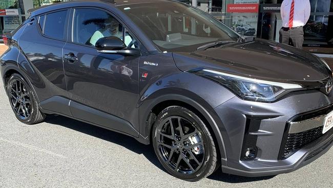 The Toyota CHR was stolen from a Redlynch Intake Rd address in the early hours of Monday morning. Picture: Supplied