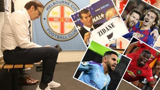 Melbourne City coach Erick Mombaerts has links to the likes of Zinedine Zidane, Paul Pogba, Riyad Mahrez and Antoine Griezmann.