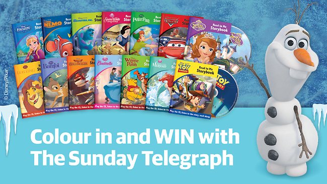 Colour In and WIN with The Sunday Telegraph | Daily Telegraph