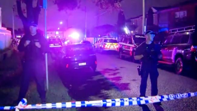 Ahmad was gunned down in a hail of bullets outside a home on Narelle Crescent. Picture: 7News