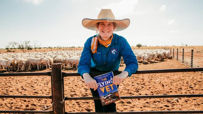 Dr Ameliah Scott is a fifth-generation cattle and sheep farmer who flies solo over a staggering territory of 200,000 square kilometres to tend to sick, injured and pregnant animals. Picture: Kristy Smith