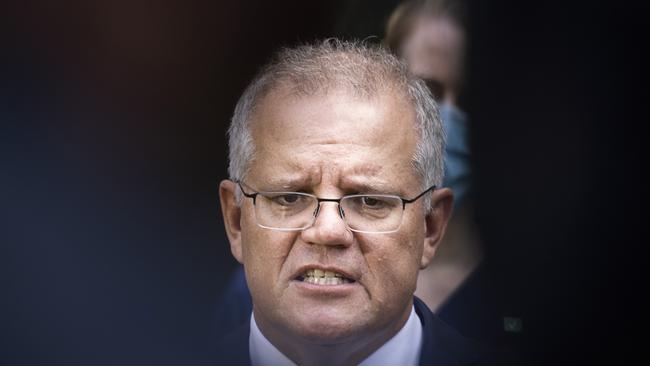 Prime Minister Scott Morrison has indicated support for an independent system to handle staff complaints. Picture: Jenny Evans/Getty Images