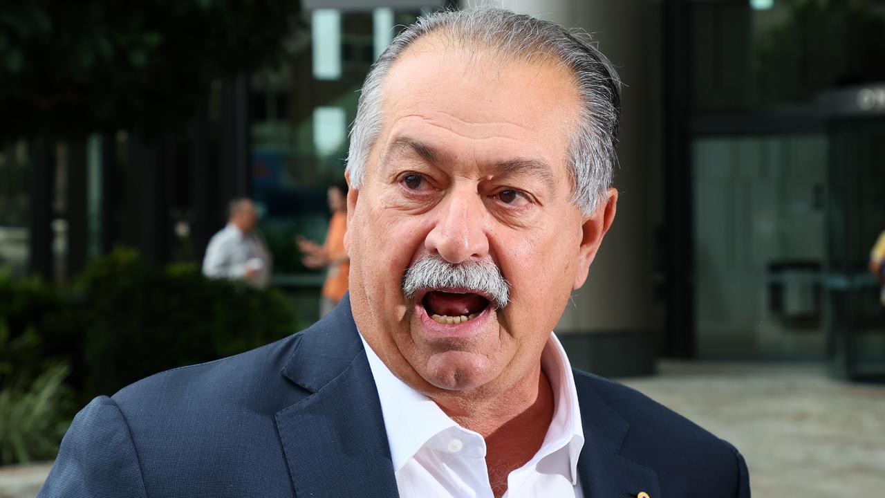 Andrew Liveris at 1 William St ahead of a meeting. Picture: Tertius Pickard