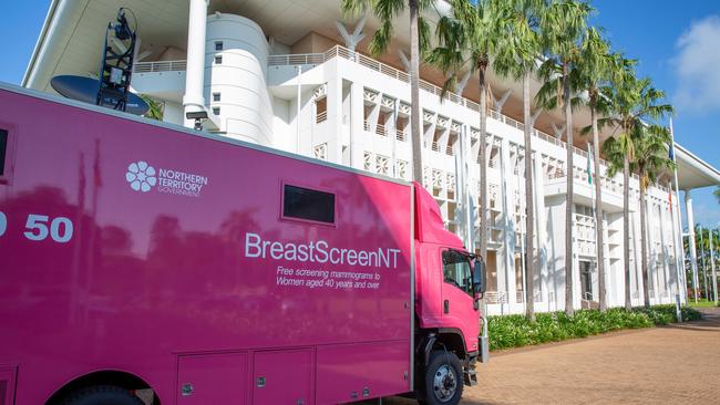 Millie the BreastScreenNT bus begins its Territory tour this month. Picture: Supplied.