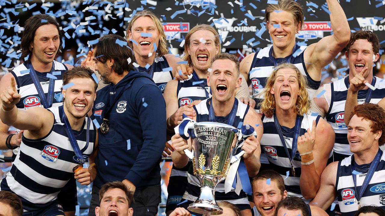 Geelong premiership 2022 Grand final front pages Herald Sun