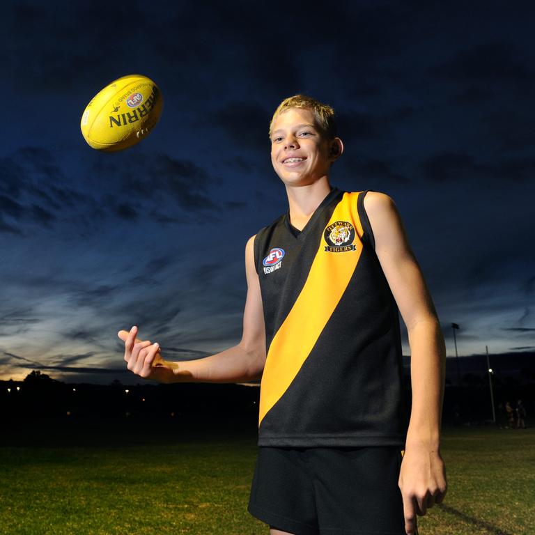 Tom Trbojevic was picked in the Sydney Swans academy.