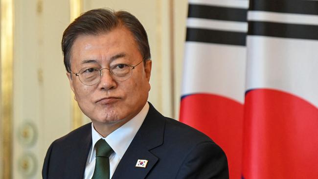 South Korean President Moon Jae-in. Picture: AFP