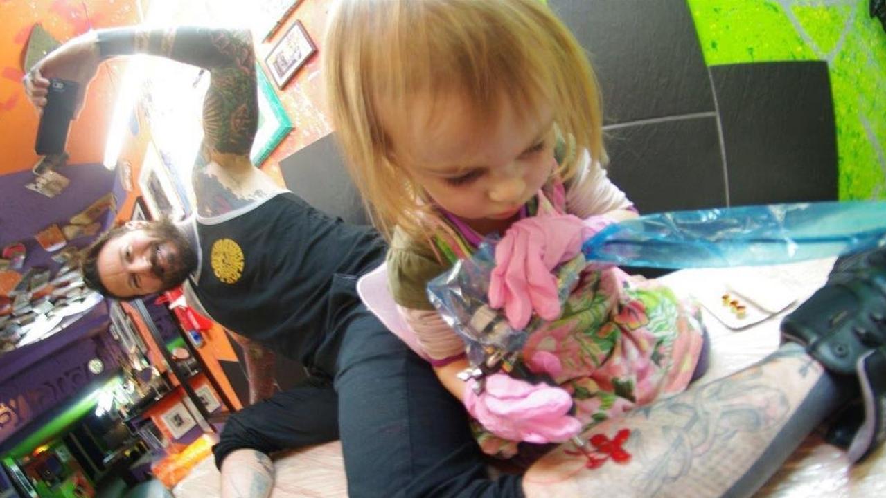 World’s youngest tattoo artist is just 9 years old Herald Sun